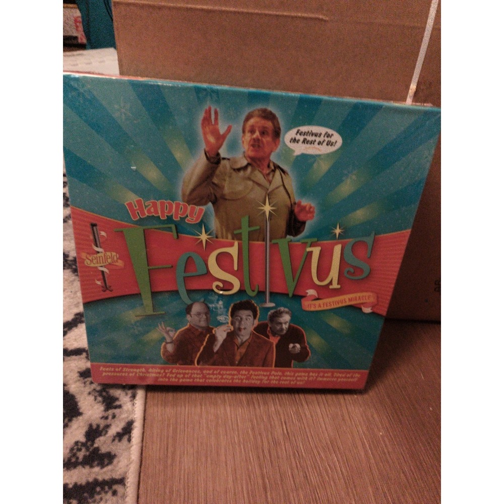 Happy Festivus Board Game by Aquarius (2017) NIB Sealed